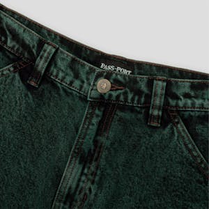 Pass~Port Workers Club Jeans - Dark Green Overdye