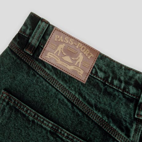 Pass~Port Workers Club Jeans - Dark Green Overdye