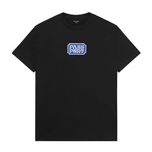 Pass~Port Yearbook Logo T-Shirt - Black