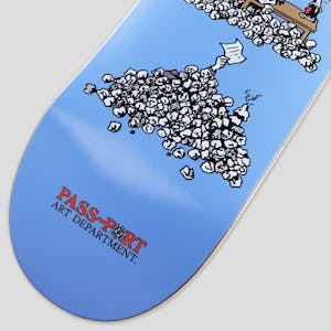 PASS~PORT Art Department Skateboard Deck - Rough Draft