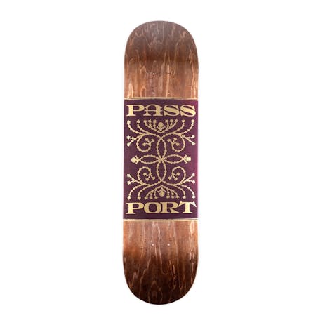 PASS~PORT Embossed 8.125” Skateboard Deck - Constellation