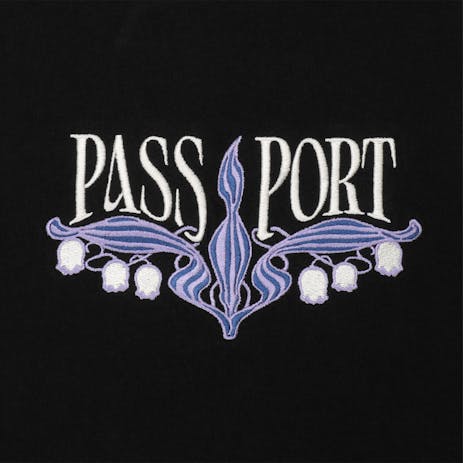 Pass~Port Lily of the Valley T-Shirt - Black