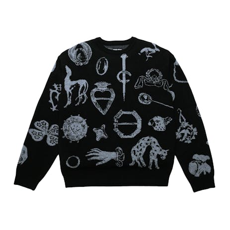 Pass~Port Trinkets Knit Sweater - Black