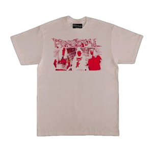 Personal Carcinogen T-Shirt - Sand/Red