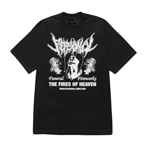 Personal Funeral Fireworks T-Shirt - Black