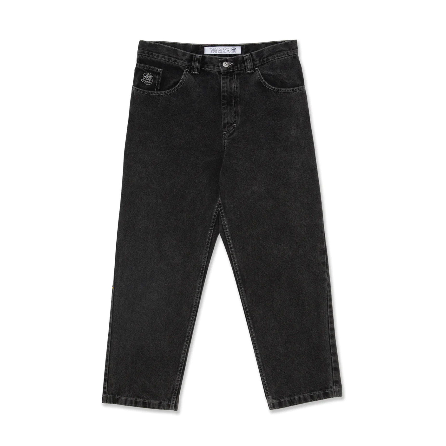 Polar 93 Denim Jeans - Silver/Black | BOARDWORLD Store