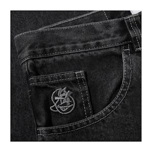Polar 93 Denim Jeans - Silver/Black