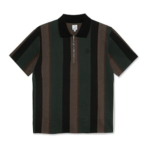 Polar Jacques Polo Shirt - Black/Salmon