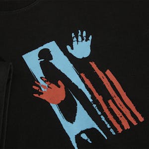 Polar Sitting Hands T-Shirt - Black