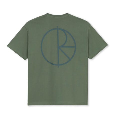 Polar Stroke Logo T-Shirt - Jade/Dark Green