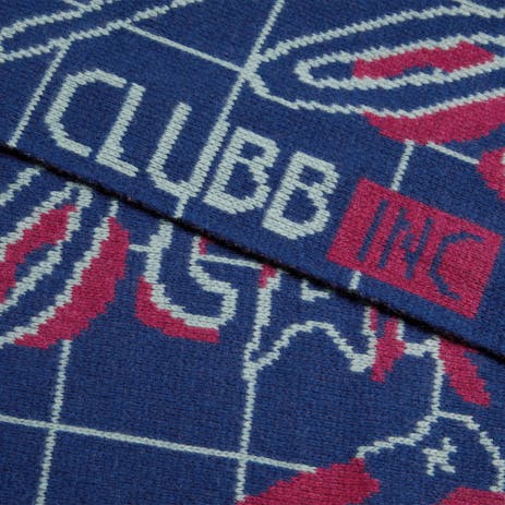 Polar Clubb Inc Team Scarf - Blue