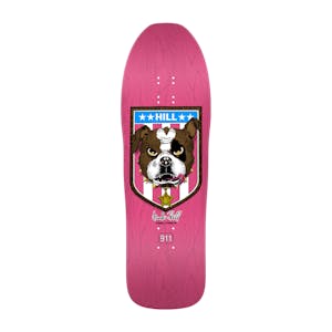 Powell-Peralta Frankie Hill Bulldog 10.0” Skateboard Deck - Pink Stain