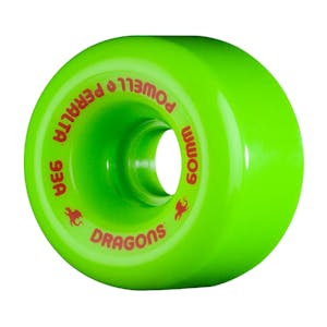 Powell-Peralta Dragon Formula 60mm Skateboard Wheels - Green