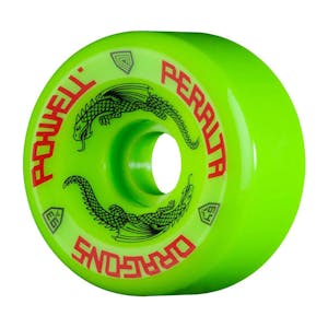 Powell-Peralta Dragon Formula 64mm Skateboard Wheels - Green