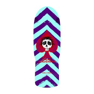 Powell-Peralta Steadham Spade 10.0” Skateboard Deck - Purple/Aqua