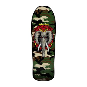 Powell-Peralta Vallely Elephant 9.85” Skateboard Deck - Camo