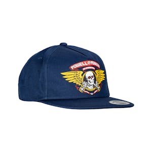 Powell-Peralta Winged Ripper Snapback Hat - Navy