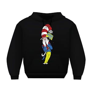 Prime Jason Lee Cat In The Hat Hoodie - Black