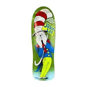 Prime Jason Lee Cat In The Hat 9.75” Skateboard Deck - Green Stain - 17/50