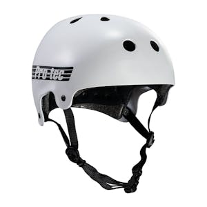 Pro-Tec Old School Certified Skate Helmet - Gloss White