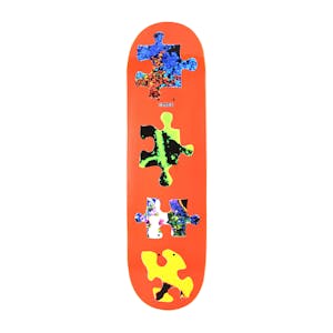 Quasi Puzzle 8.75” Skateboard Deck - Orange