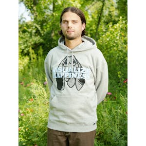 Quasi Bighap Hoodie - Heather Grey