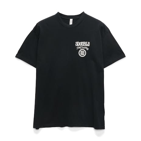 S/Double Combo Platter T-Shirt - Washed Black