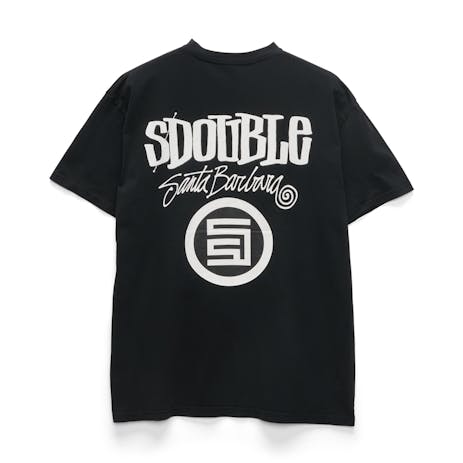 S/Double Combo Platter T-Shirt - Washed Black