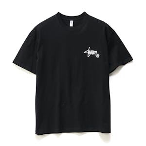 S/Double Shawn Script T-Shirt - Black