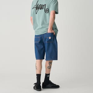 S/Double Denim Standard Short - Blue