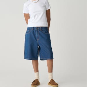 S/Double Denim Standard Short - Blue