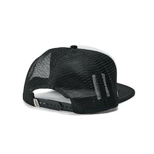 S/Double Mid Block Foam Trucker Hat - Black