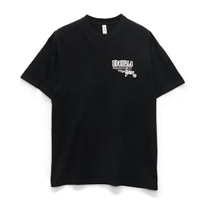 S/Double World Wide Roots T-Shirt - Black