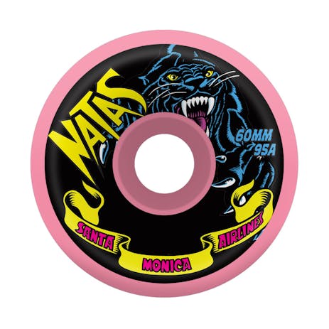 Santa Cruz Natas Panther Vomits 60mm Skateboard Wheels