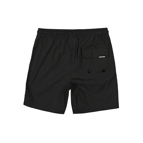 Santa Cruz MFG Cruzier Solid Youth Beach Shorts - Black