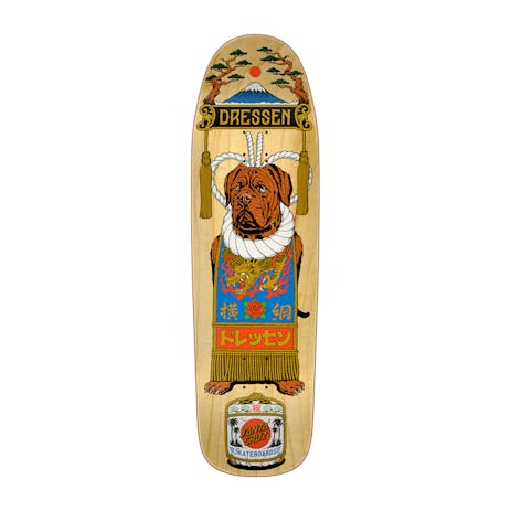 Santa Cruz Dressen Sumo Dog 9.3” Skateboard Deck