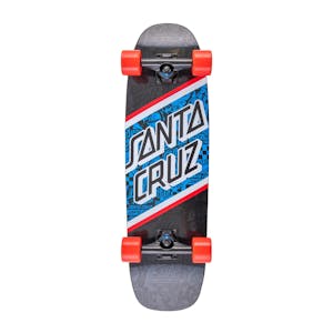 Santa Cruz Flier Collage 8.4” Cruiser Skateboard