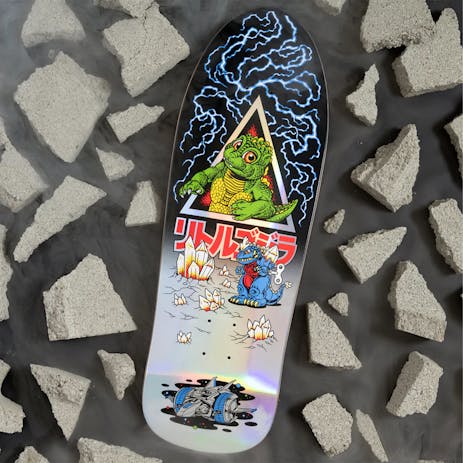 Santa Cruz x Godzilla Jr. Natas 9.89” Skateboard Deck