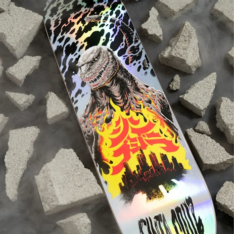 Santa Cruz x Godzilla Knox Firepit 8.5” Skateboard Deck