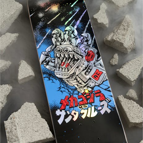 Santa Cruz x Godzilla Mecha Hand 8.0” Skateboard Deck