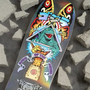 Santa Cruz x Godzilla Mothra Natas 10.54” Skateboard Deck