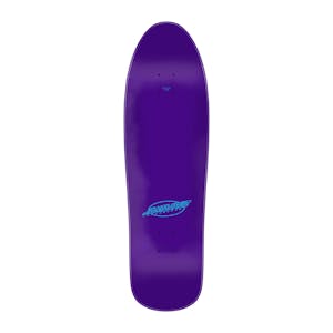 Santa Cruz Meek Pinstripe Slasher 9.23” Skateboard Deck - Purple Glitter