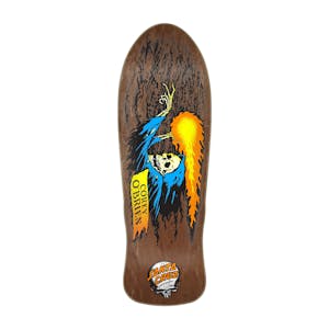 Santa Cruz O’Brien Reaper Re-Issue 9.85” Skateboard Deck - Brown Veneer