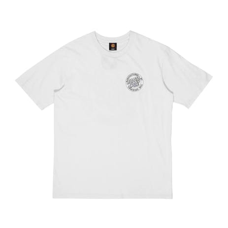 Santa Cruz OS MFG Dot T-Shirt - White