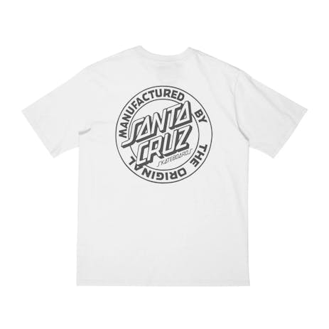 Santa Cruz OS MFG Dot T-Shirt - White