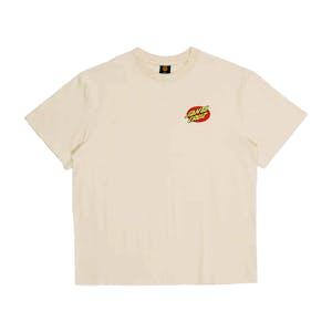 Santa Cruz Oval Dot T-Shirt - Natural