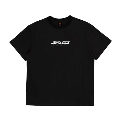 Santa Cruz SC Strip T-Shirt - Black