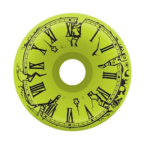 Santa Cruz Slime Balls Exploding Clock 60mm Skateboard Wheels - Vomit Green