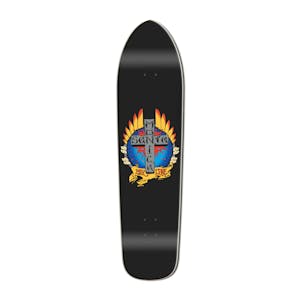 SMA Stigmata Longboard Reissue 9.125” Skateboard Deck - Dipped Black