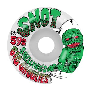 Snot Big Ghoulies 59mm 99A Conical Skateboard Wheels - Glow